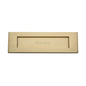 Brass Letterplate by M Marcus - Heritage Brass