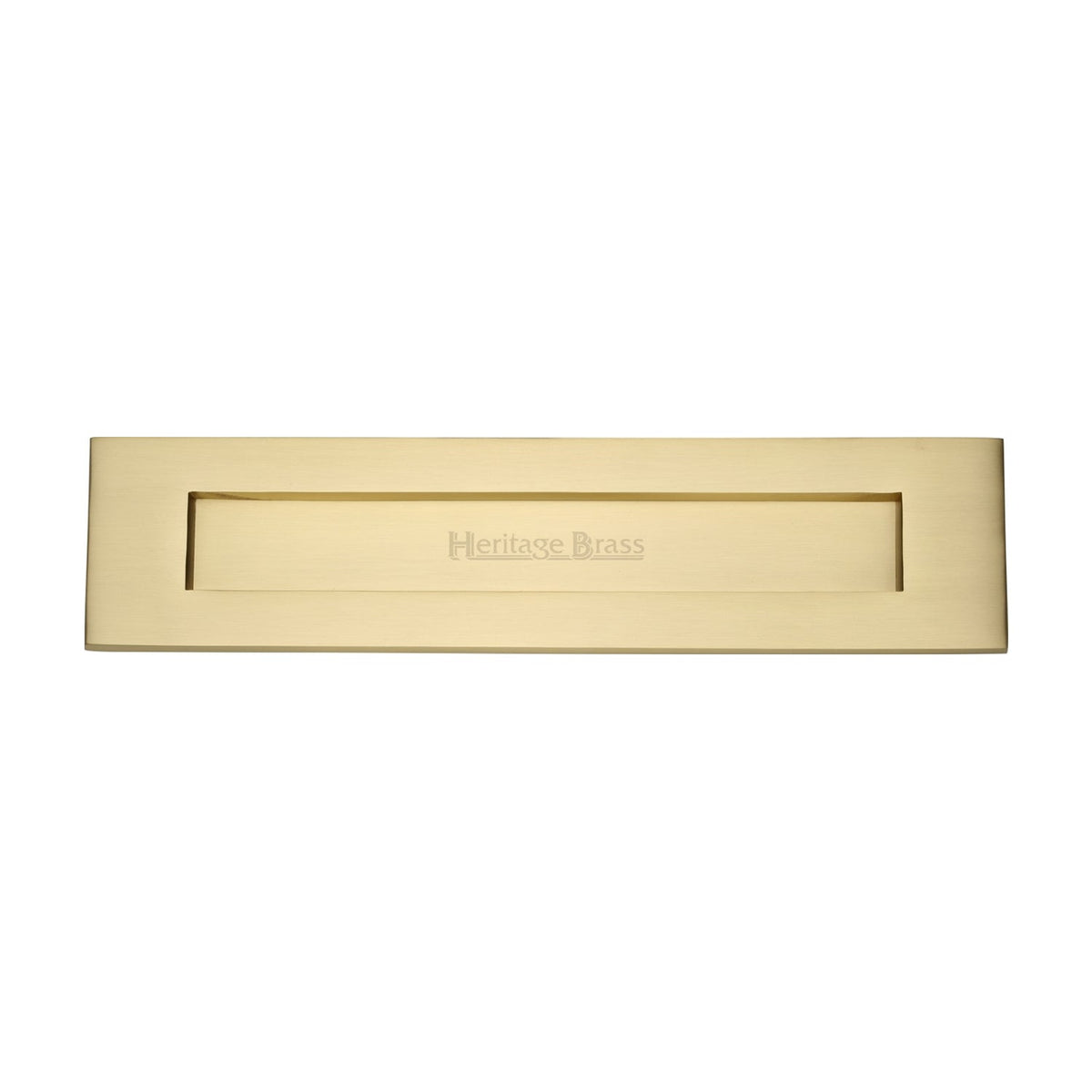 Brass Letterplate by M Marcus - Heritage Brass