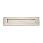 Brass Letterplate by M Marcus - Heritage Brass