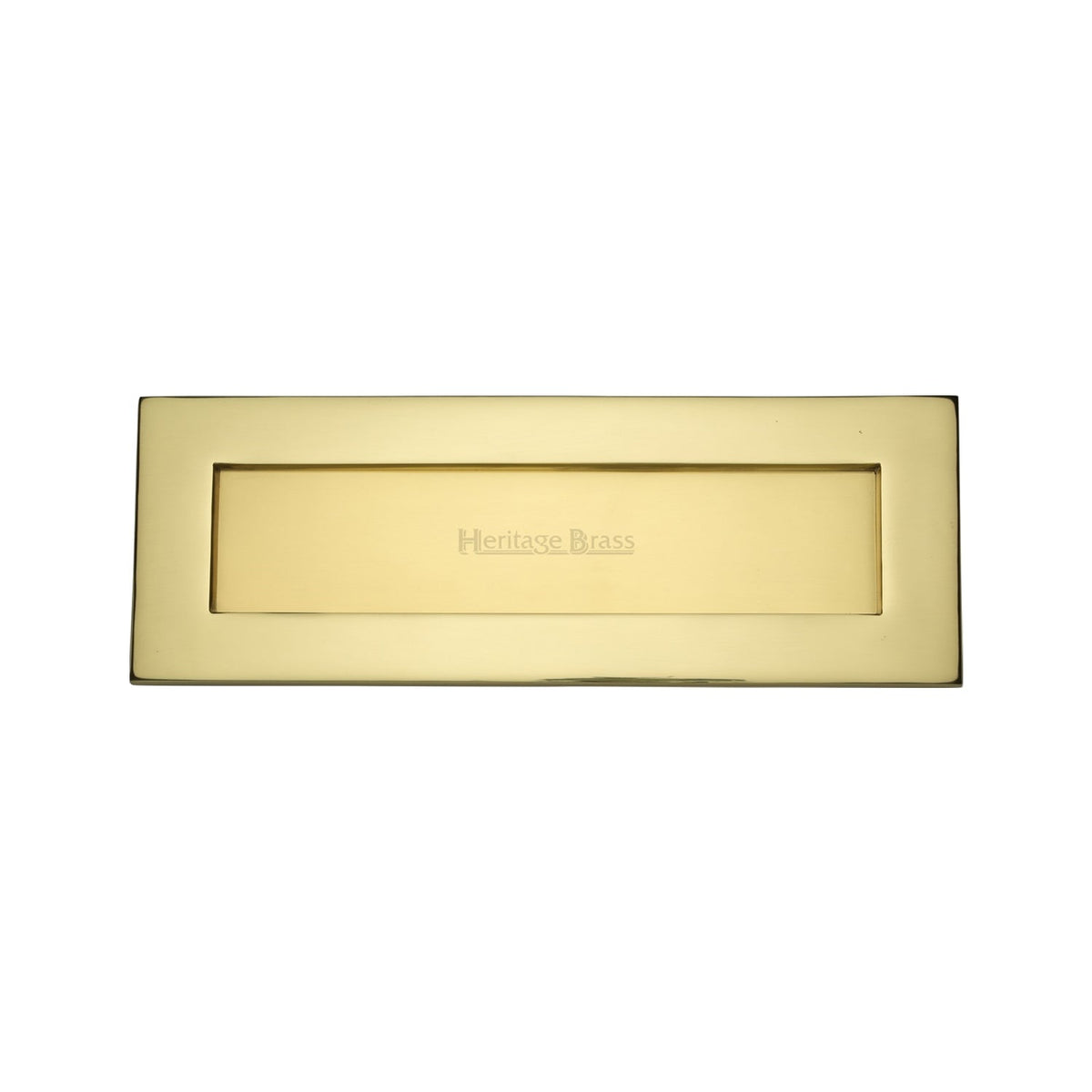 Brass Letterplate by M Marcus - Heritage Brass