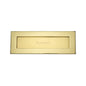 Brass Letterplate by M Marcus - Heritage Brass