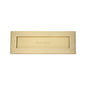 Brass Letterplate by M Marcus - Heritage Brass