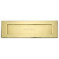 Brass Letterplate by M Marcus - Heritage Brass