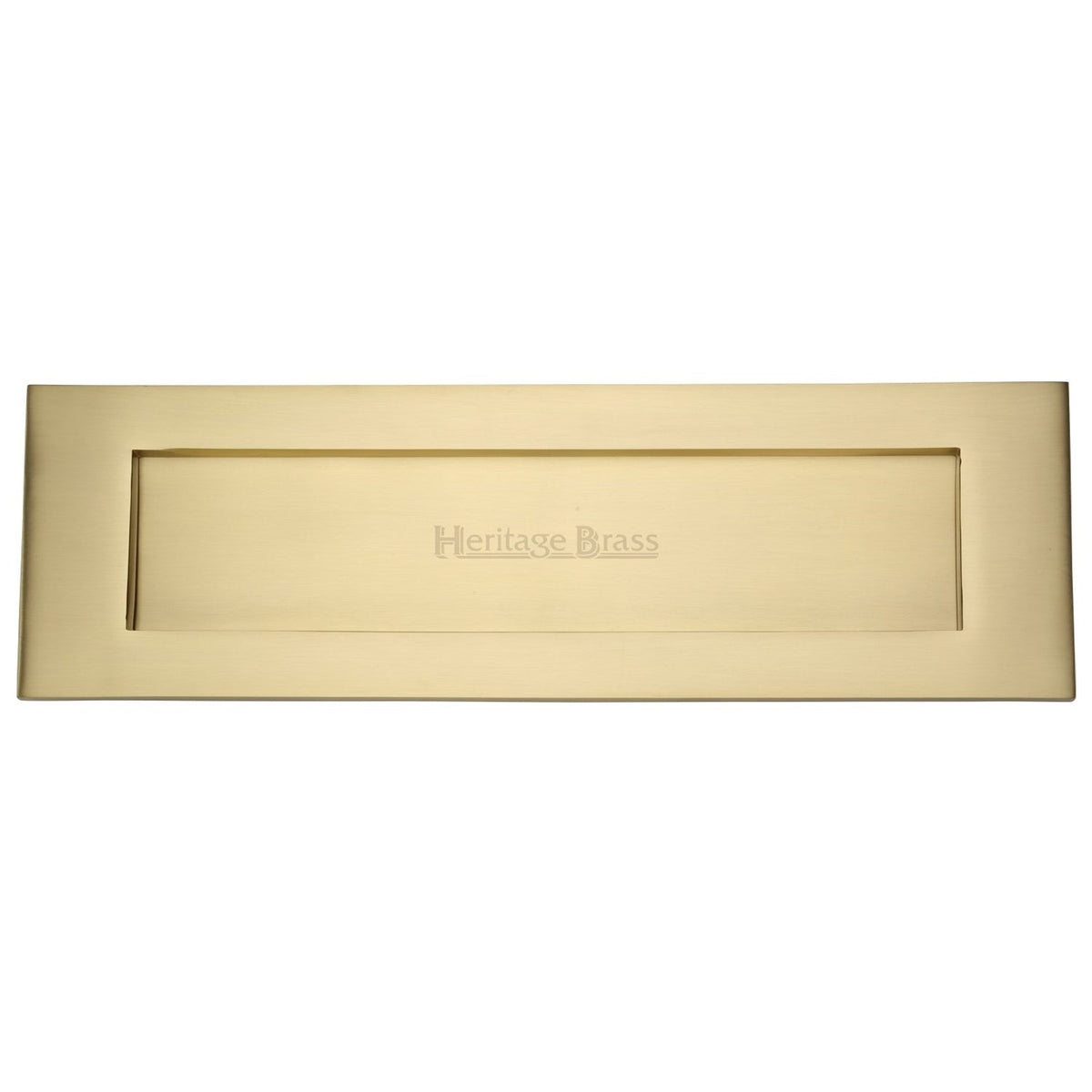 Brass Letterplate by M Marcus - Heritage Brass