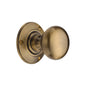Chester Mortice Knob on Rose by M Marcus - Heritage Brass