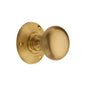 Chester Mortice Knob on Rose by M Marcus - Heritage Brass