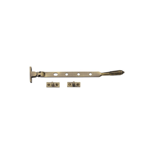 Heritage Brass Casement Window Stay Reeded Design by M Marcus - Heritage Brass
