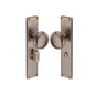 Victoria Mortice Knob on Plate by M Marcus - Heritage Brass
