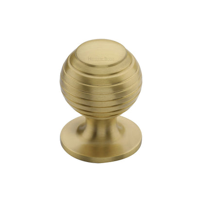 Beehive Cabinet Knob by M Marcus - Heritage Brass