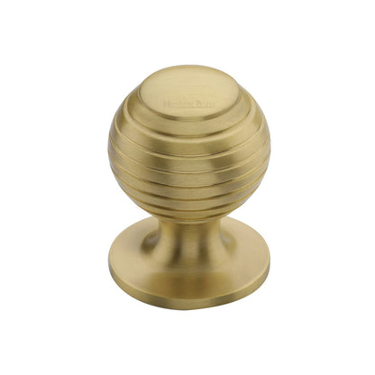 Beehive Cabinet Knob by M Marcus - Heritage Brass