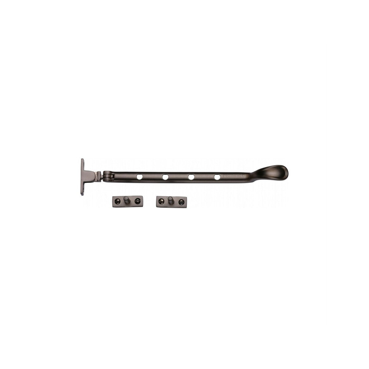Casement Window Stay Spoon Pattern by M Marcus - Heritage Brass
