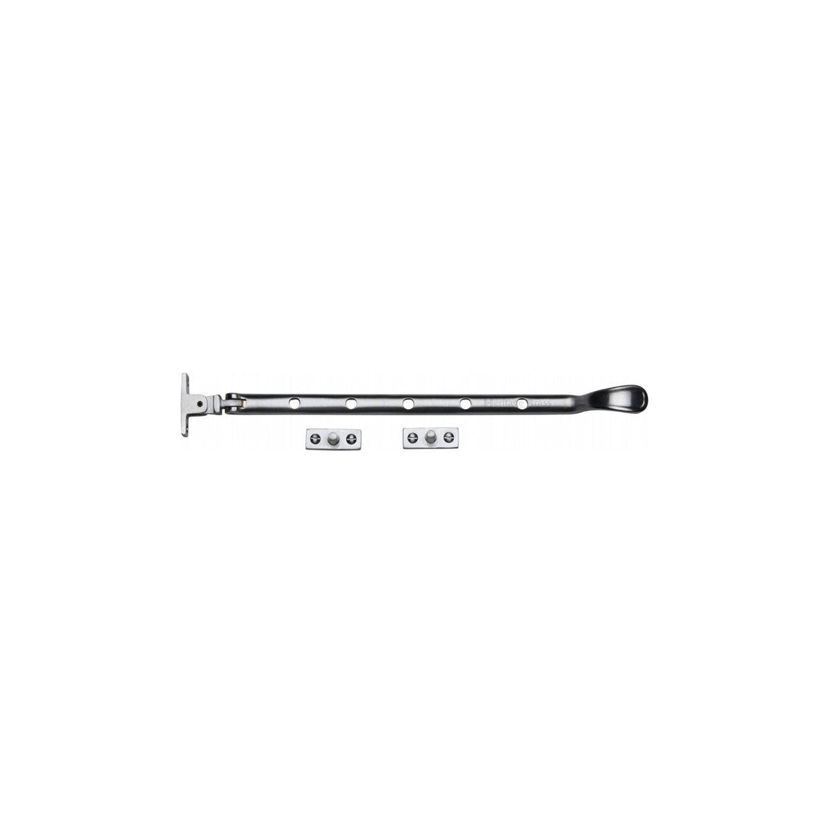 Casement Window Stay Spoon Pattern by M Marcus - Heritage Brass