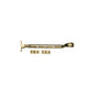 Casement Window Stay Spoon Pattern by M Marcus - Heritage Brass
