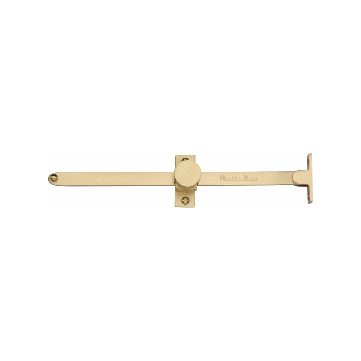 Sliding Casement Stay by M Marcus - Heritage Brass