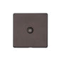 Verona Range Switches & Sockets - 1 Gang Non-Isolated TV Coaxial Socket by Heritage Brass By M-Marcus