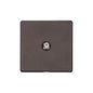 Verona Range Switches & Sockets - 1 Gang Satellite Socket by Heritage Brass By M-Marcus