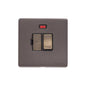 Verona Range Switches & Sockets - Switched Spur with Neon (13 Amp) by Heritage Brass By M-Marcus