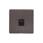 Verona Range Switches & Sockets - 1 Gang Master Line Socket by Heritage Brass By M-Marcus