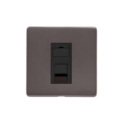 Verona Range Switches & Sockets - 1 Gang CAT6 by Heritage Brass By M-Marcus