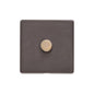 Verona Range Switches & Sockets - 1 Gang TED Dimmer (Compatible with LED Lamps) by Heritage Brass By M-Marcus