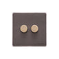 Verona Range Switches & Sockets - 2G Multi Location Primary Dimmer by Heritage Brass By M-Marcus