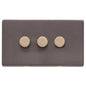 Verona Range Switches & Sockets - 3G Multi Location Secondary Dimmer by Heritage Brass By M-Marcus