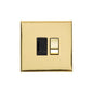 Winchester Range Polished Brass Switches & Sockets, W01 - Switched Spur (13 Amp) by Heritage Brass By M-Marcus