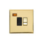 Winchester Range Polished Brass Switches & Sockets, W01 - Switched Spur with Neon (13 Amp) by Heritage Brass By M-Marcus