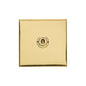 Winchester Range Polished Brass Switches & Sockets, W01 - 1 Gang Toggle Switch by Heritage Brass By M-Marcus
