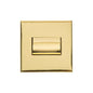 Winchester Range Polished Brass Switches & Sockets, W01 - 6A Triple Pole Fan Isolator Switch by Heritage Brass By M-Marcus