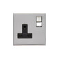 Winchester Range Polished Chrome Switches & Sockets, W02 - Single Socket (13 Amp) by Heritage Brass By M-Marcus