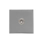 Winchester Range Satin Chrome Switches & Sockets, W03 - 1 Gang Intermediate Toggle Switch by Heritage Brass By M-Marcus