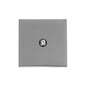 Winchester Range Satin Chrome Switches & Sockets, W03 - 1 Gang Satellite Socket by Heritage Brass By M-Marcus