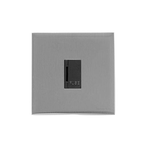 Winchester Range Satin Chrome Switches & Sockets, W03 - Unswitched Spur (13 Amp) by Heritage Brass By M-Marcus