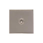 Winchester Range Satin Nickel Switches & Sockets, W05 - 1 Gang Toggle Switch by Heritage Brass By M-Marcus