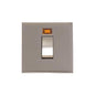 Winchester Range Satin Nickel Switches & Sockets, W05 - 45A DP Cooker Switch with Neon (single plate) by Heritage Brass By M-Marcus