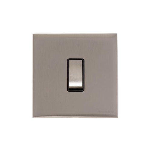 Winchester Range Satin Nickel Switches & Sockets, W05 - 1 Gang Intermediate Rocker Switch by Heritage Brass By M-Marcus