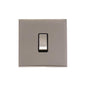 Winchester Range Satin Nickel Switches & Sockets, W05 - 1 Gang Intermediate Rocker Switch by Heritage Brass By M-Marcus