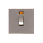 Winchester Range Satin Nickel Switches & Sockets, W05 - 20A Double Pole Switch with Neon by Heritage Brass By M-Marcus