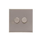 Winchester Range Satin Nickel Switches & Sockets, W05 - 2G Multi Location Primary Dimmer by Heritage Brass By M-Marcus