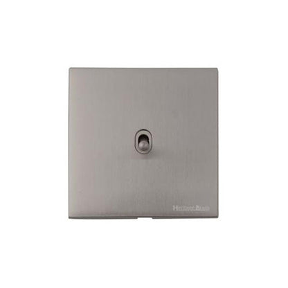 Winchester Range Satin Nickel Switches & Sockets, W05 - 1 Gang Stockholm Toggle by Heritage Brass By M-Marcus