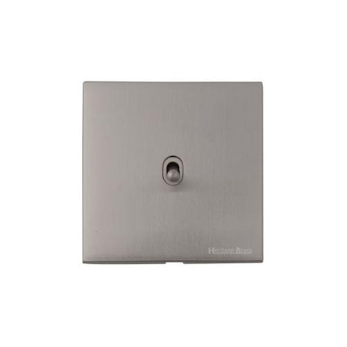 Winchester Range Satin Nickel Switches & Sockets, W05 - 1 Gang Stockholm Toggle by Heritage Brass By M-Marcus