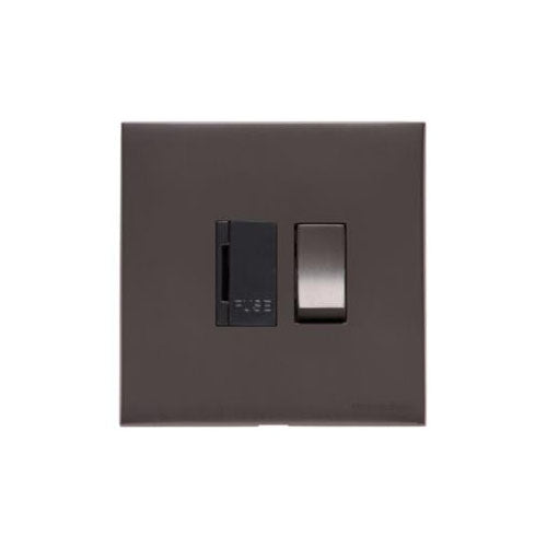 Winchester Range Matt Bronze Switches & Sockets, W09 - Switched Spur (13 Amp) by Heritage Brass By M-Marcus