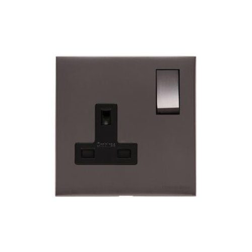 Winchester Range Matt Bronze Switches & Sockets, W09 - Single Socket (13 Amp) by Heritage Brass By M-Marcus