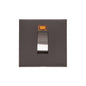 Winchester Range Matt Bronze Switches & Sockets, W09 - 45A DP Cooker Switch with Neon (single plate) by Heritage Brass By M-Marcus