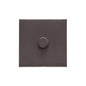 Winchester Range Matt Bronze Switches & Sockets, W09 - 1 Gang TED Dimmer (Compatible with LED Lamps) by Heritage Brass By M-Marcus