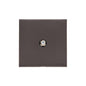 Winchester Range Matt Bronze Switches & Sockets, W09 - 1 Gang Satellite Socket by Heritage Brass By M-Marcus