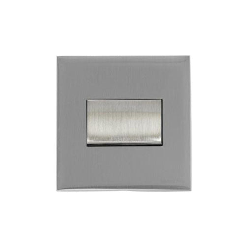 Winchester Range Satin Chrome Silk Switches & Sockets, W35 - 6A Triple Pole Fan Isolator Switch by Heritage Brass By M-Marcus