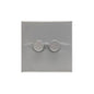 Winchester Range Satin Chrome Silk Switches & Sockets, W35 - 2G Multi Location Primary Dimmer by Heritage Brass By M-Marcus
