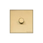 Windsor Range Matt Brass Switches & Sockets, WN40 - 1 Gang TED Dimmer (Compatible with LED Lamps) by Heritage Brass By M-Marcus